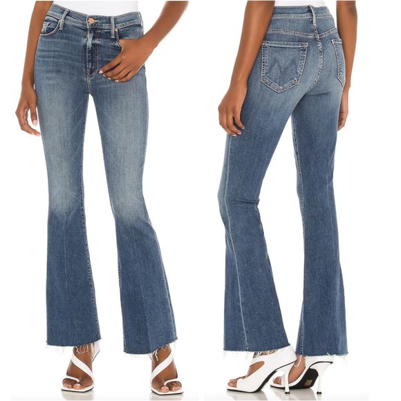 MOTHER The Weekender Fray Jeans Size 25 NWT